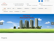 Tablet Screenshot of omassociatesindia.com
